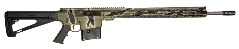 Rifles Long Guns Great Lakes Firearms ZPAP M70 300WinMag GLFA AR-10 300WIN 24 PURSUIT GRN CAMO/SS 5RD • Model: ZPAP M70